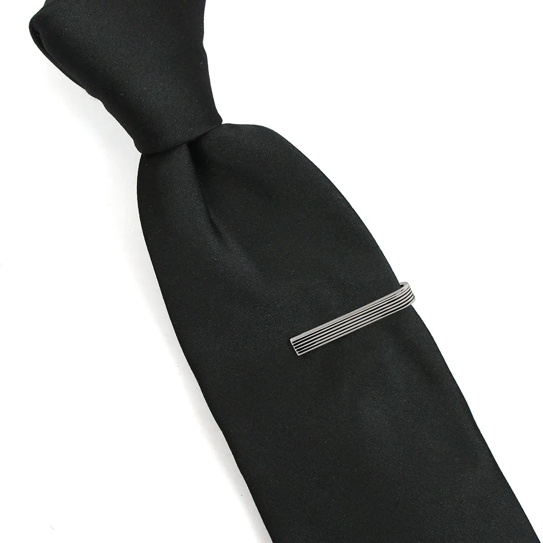 Peluche Enamel Striped Super Sleek Tie Pin