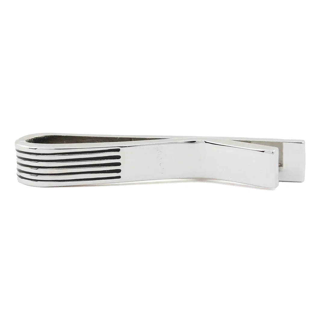 Peluche Enamel Striped Super Sleek Tie Pin