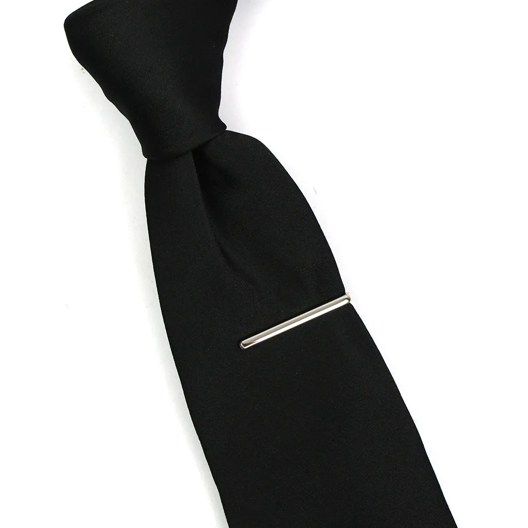 Peluche Essential Silver Super Sleek Tie Pin