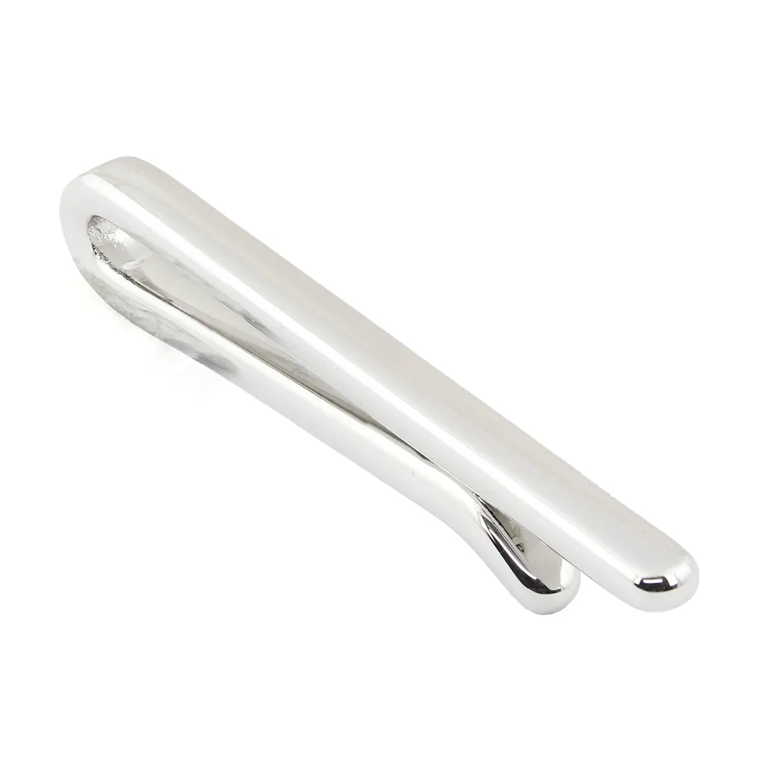 Peluche Essential Silver Super Sleek Tie Pin
