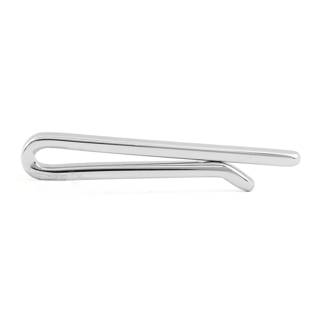 Peluche Essential Silver Super Sleek Tie Pin