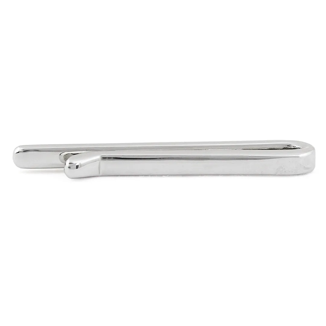 Peluche Essential Silver Super Sleek Tie Pin