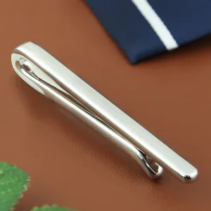 Peluche Essential Silver Super Sleek Tie Pin