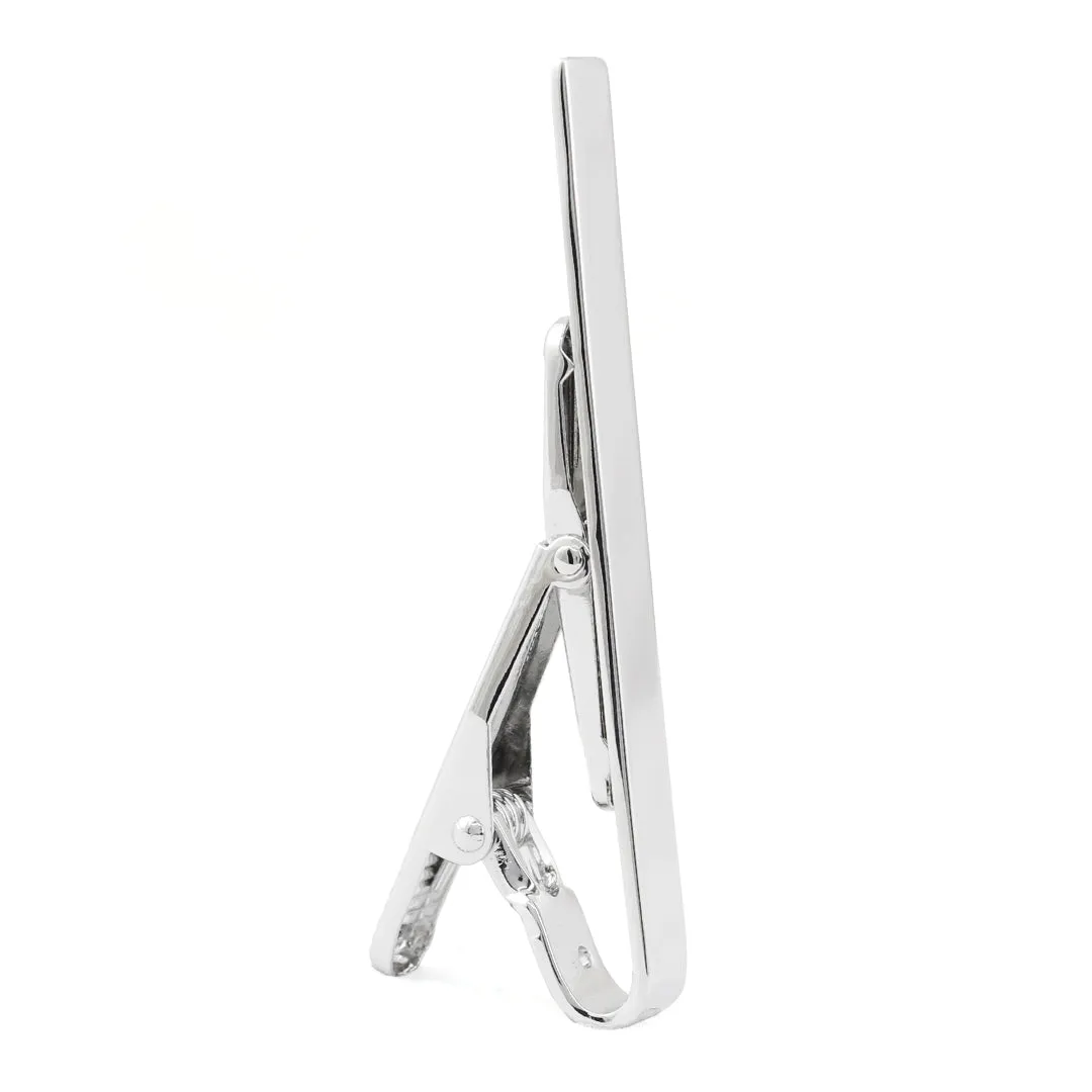 Peluche Sleek & Sexy Silver Tie Pin for Men