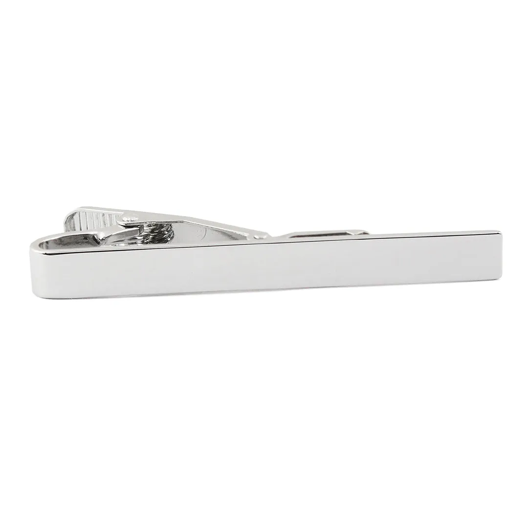Peluche Sleek & Sexy Silver Tie Pin for Men
