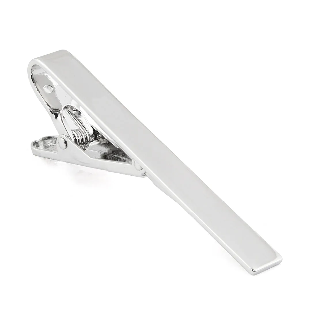 Peluche Sleek & Sexy Silver Tie Pin for Men