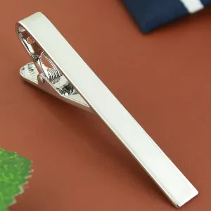 Peluche Sleek & Sexy Silver Tie Pin for Men