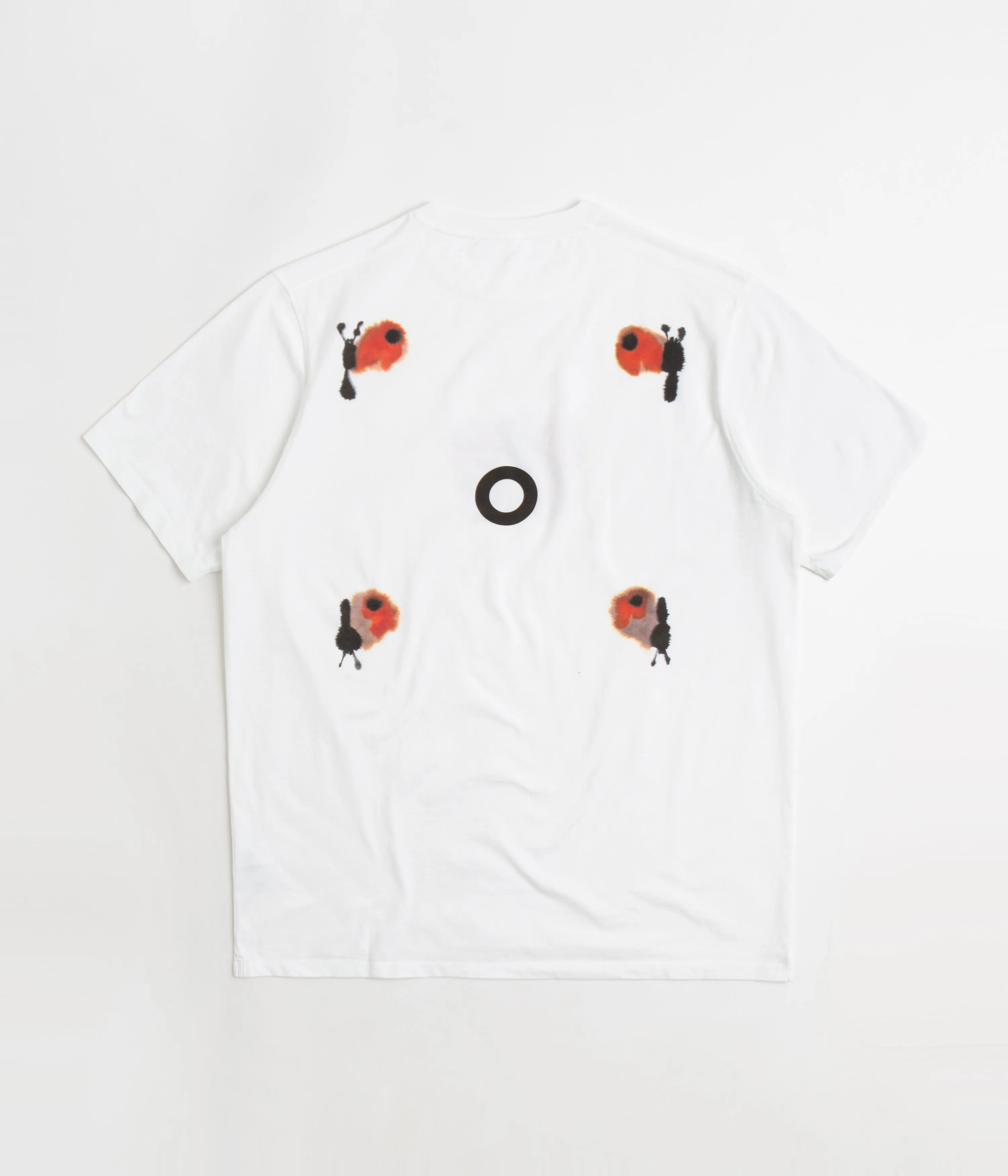 Pop Trading Company ROP Butterfly T-Shirt - White