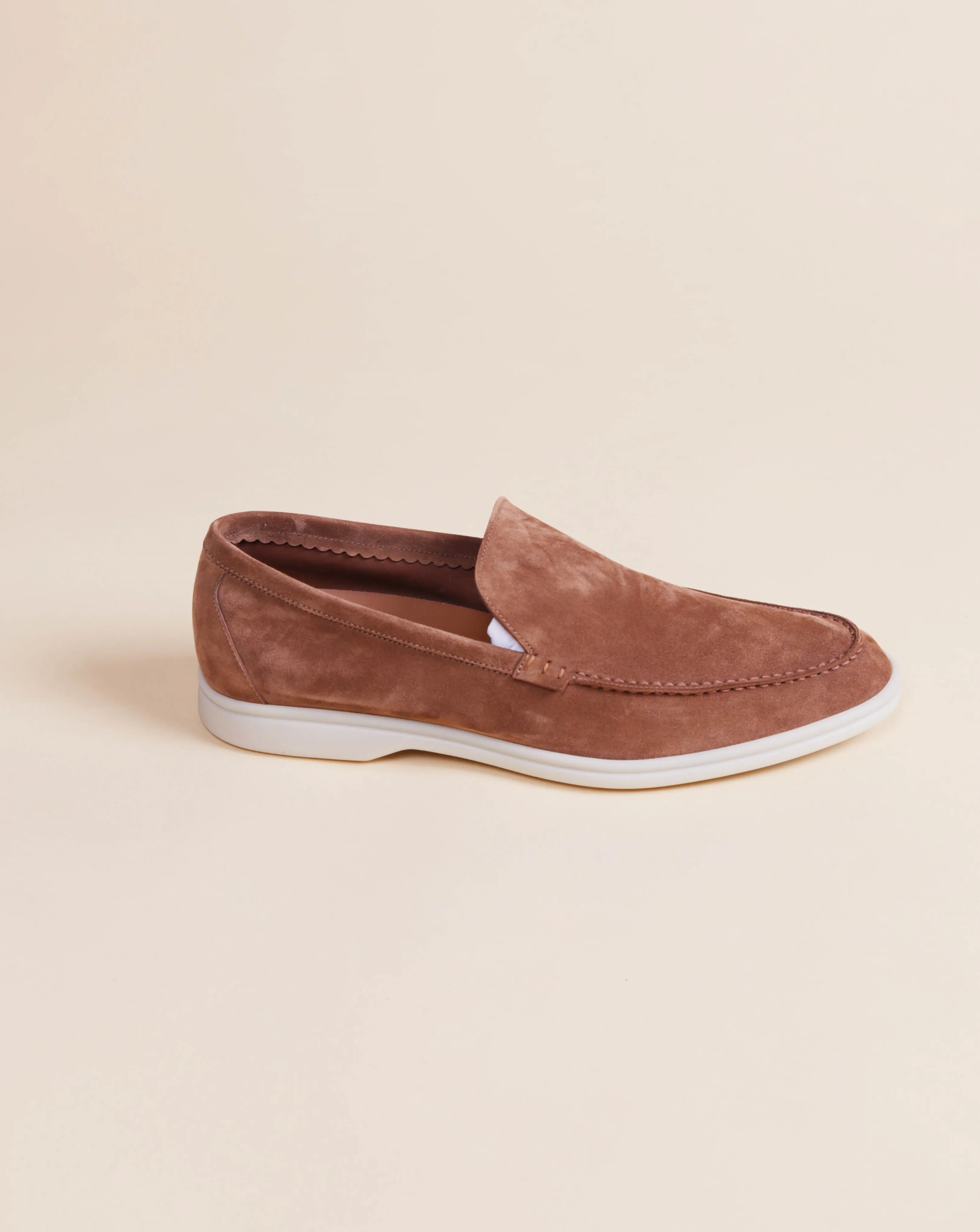 PSM092S LOAFER SUEDE BROWN