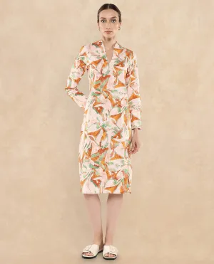 Rareism Women Ricato Multi Printed Dress