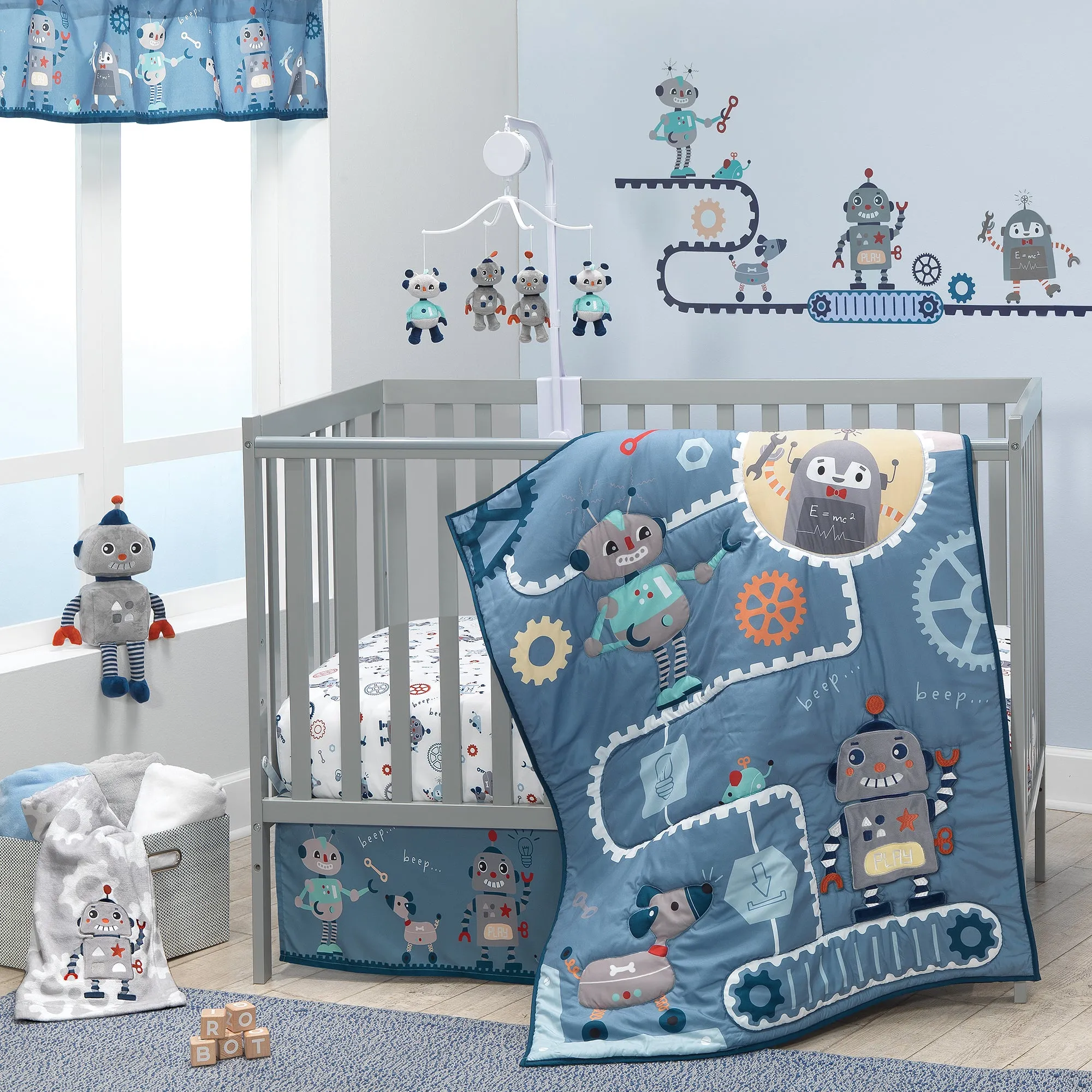 Robbie Robot Window Valance