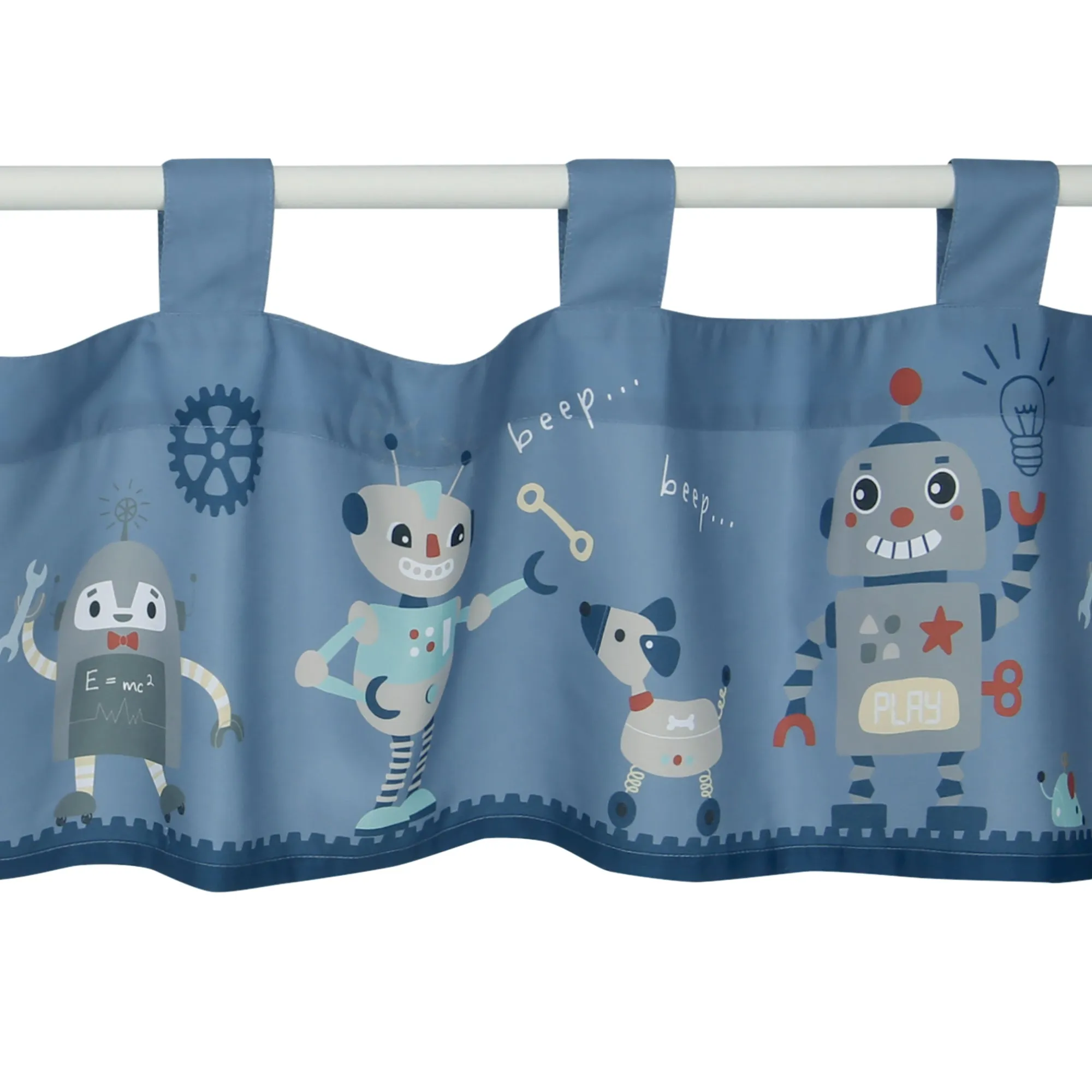 Robbie Robot Window Valance