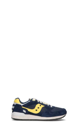 SAUCONY - SHADOW 5000 Sneaker uomo blu/gialla in suede