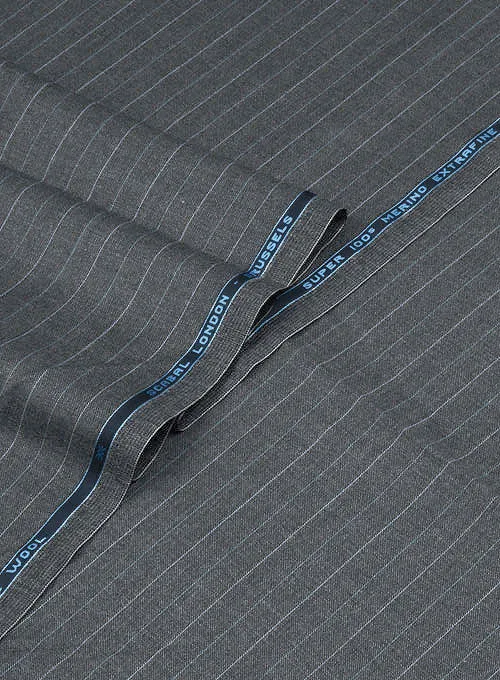 Scabal Peruzi Gray Wool Jacket