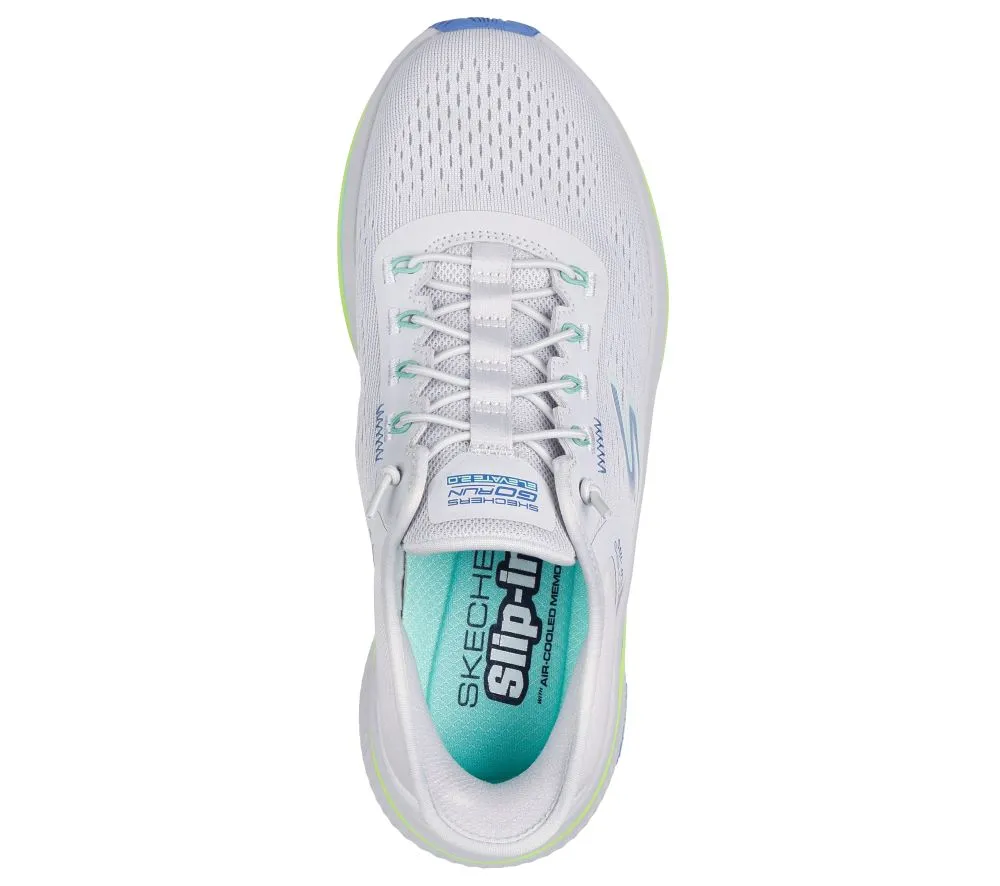 'Skechers' Women's GO RUN Elevate - Grey / Blue