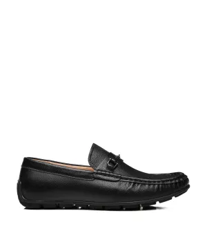 TARRAMARRA Leather Black Loafers Men Colin