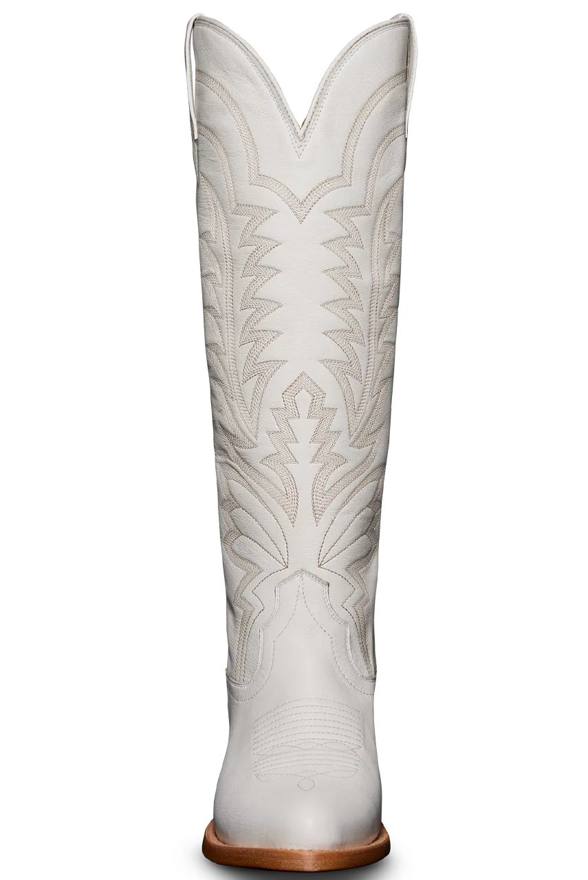 Tecovas Abby Cowgirl Boots - Snow