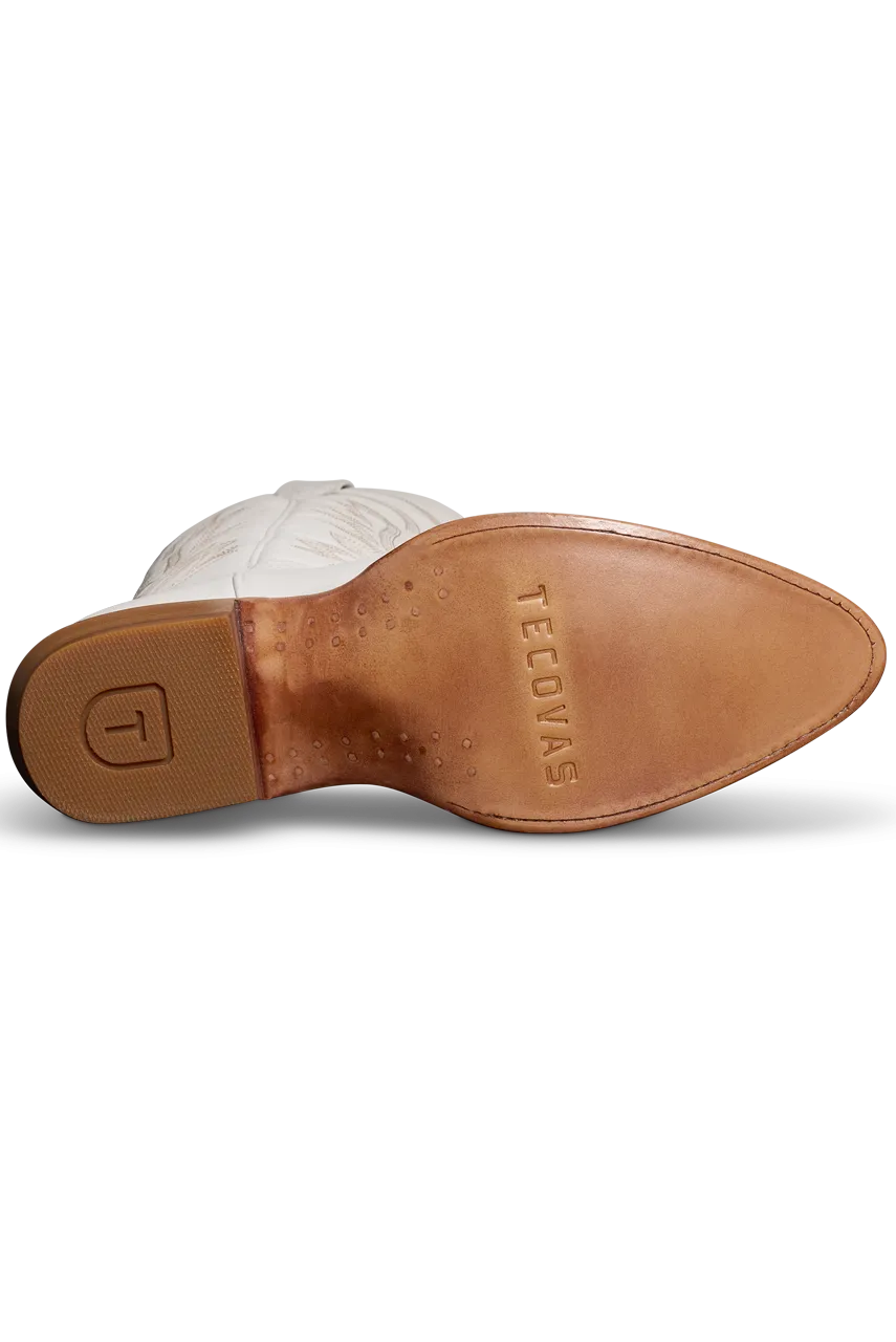Tecovas Abby Cowgirl Boots - Snow