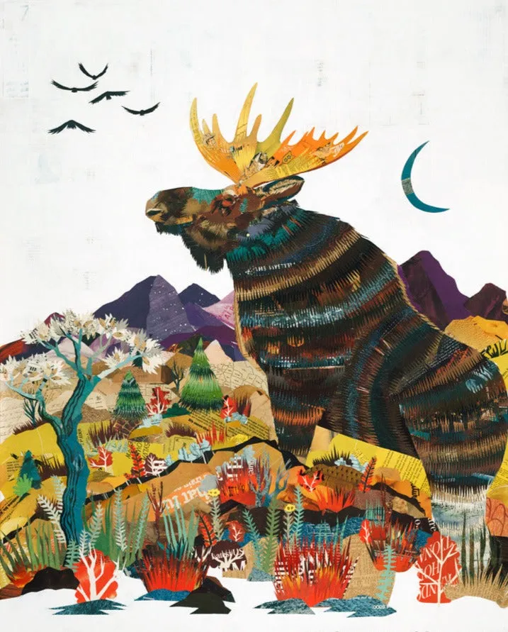 TRAIL OF THE GREAT KING limited edition paper print