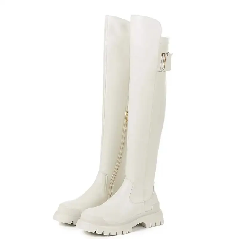 USS Shoes Capetillo Women's Square Heel Long Boots