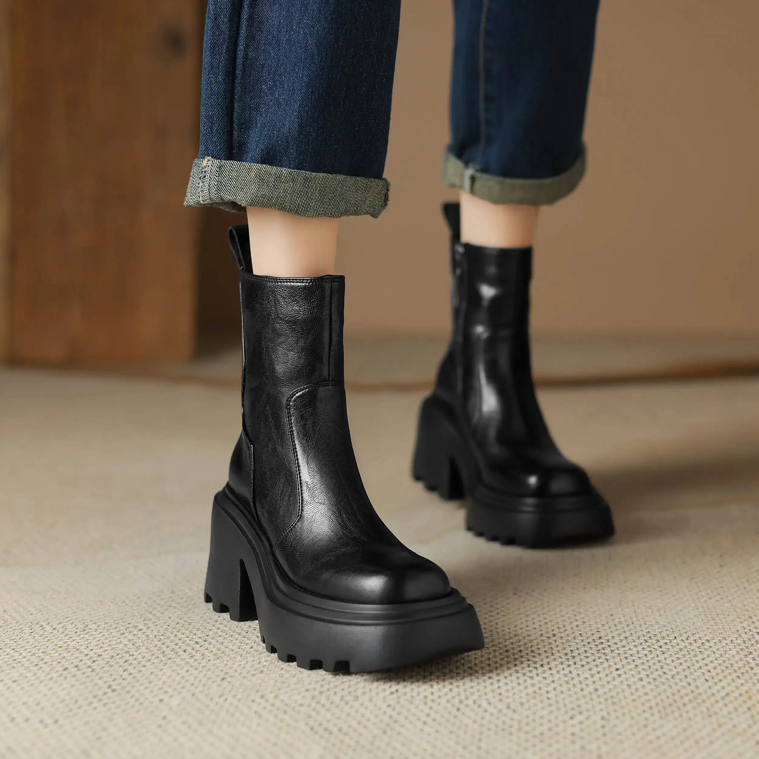 USS Shoes Noe Women's Ankle Leather Boots