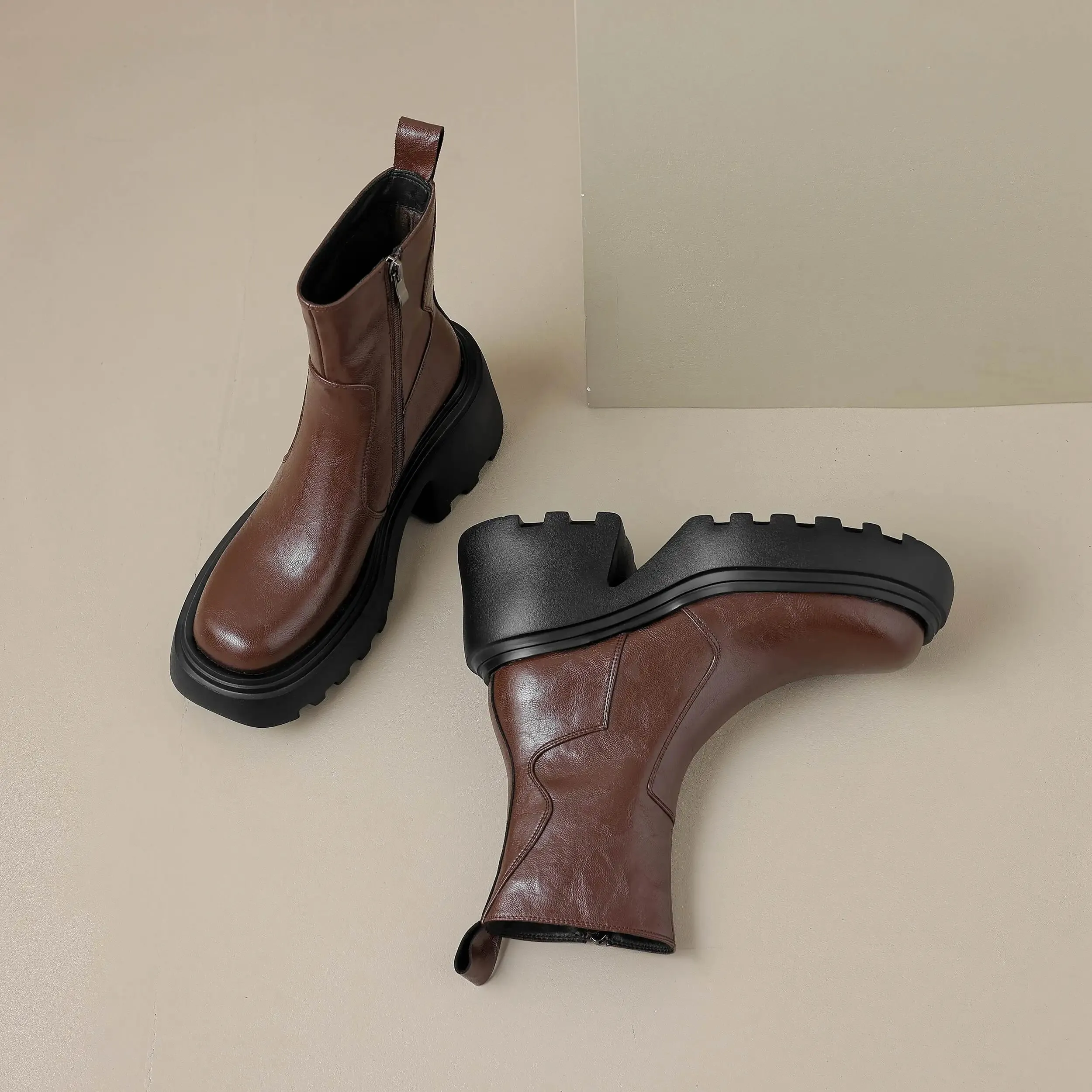 USS Shoes Noe Women's Ankle Leather Boots