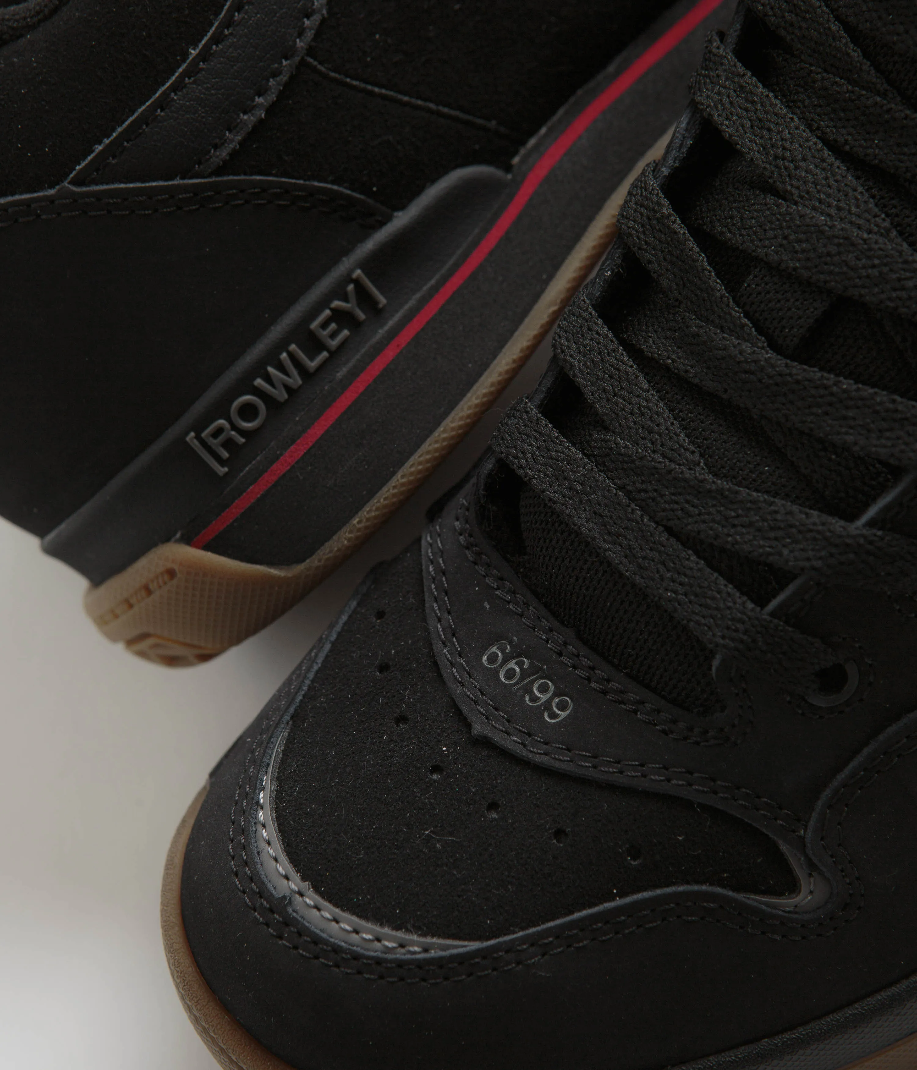 Vans Rowley XLT Shoes - Black / Chili Pepper