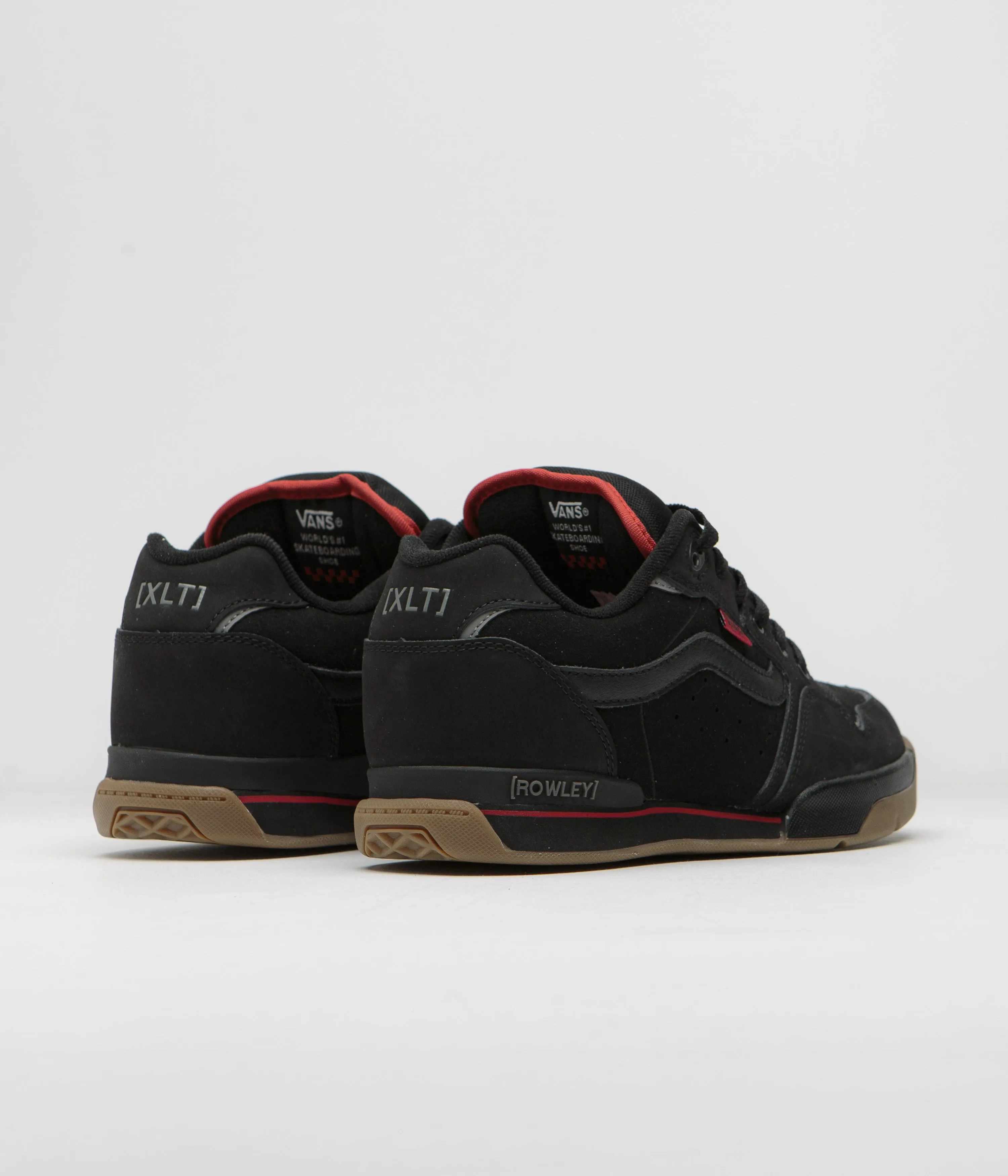 Vans Rowley XLT Shoes - Black / Chili Pepper