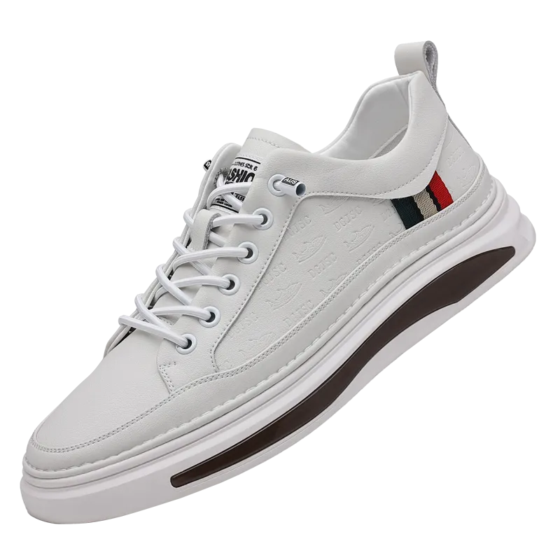 xiangtuibao White Men Leather Sneakers High Quality Luxury Brand Autumn Vulcanized Shoes Sports Jogging Tenis Men Casual Shoes Free Shipping