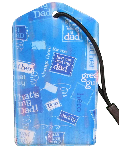 z Luggage Tag: Dad
