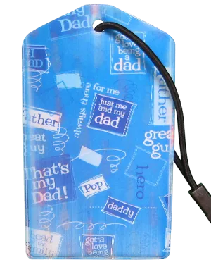 z Luggage Tag: Dad