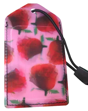 z Luggage Tag: Roses